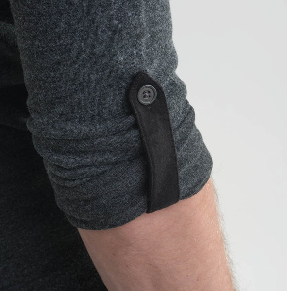 Men's Long Sleeve Henley
