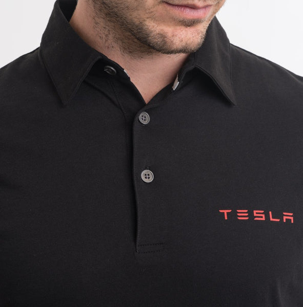 Men's Tesla Logo Polo