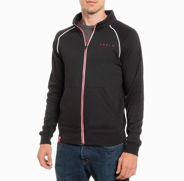 Unisex Black Track Jacket